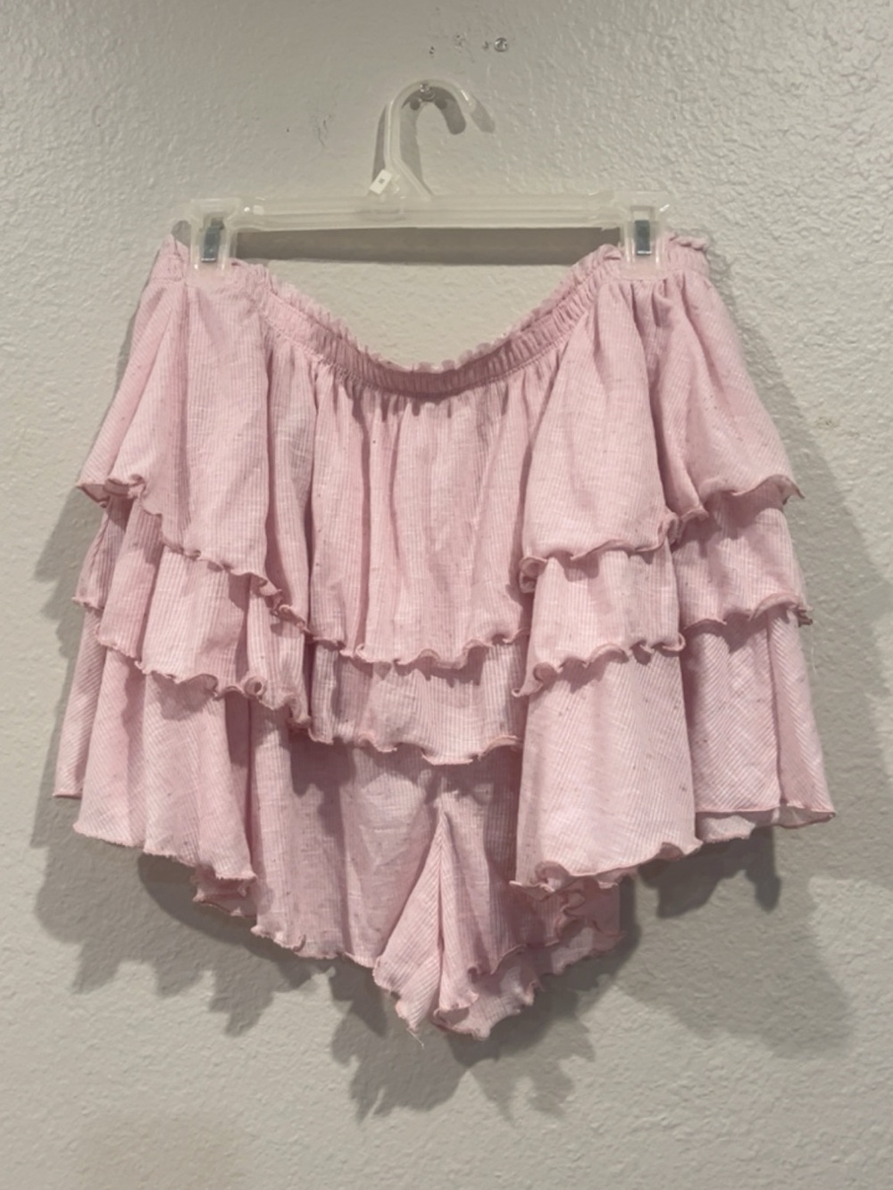 Free-est by free people ruffle shorties